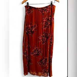 Elle Rust and Plum Dress